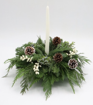 Winter White Centerpiece